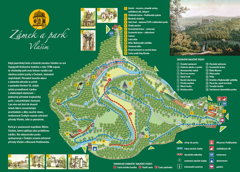 Mapa parku