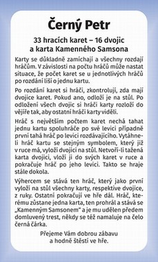 kvarteto černý petr návod