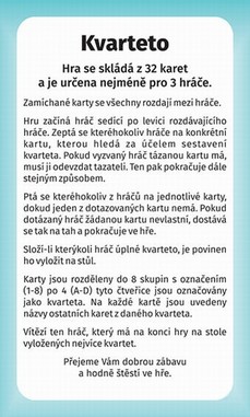 kvarteto návod